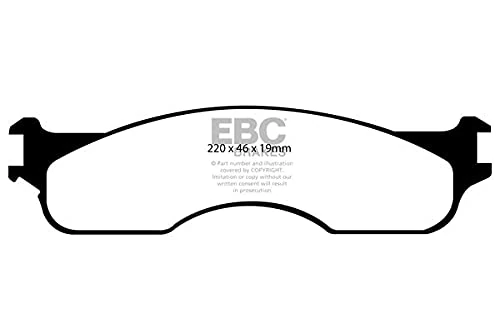 EBC Brakes DP41708R Yellow stuff Brake Pads