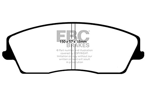 EBC Brakes DP41723R Yellow stuff Brake Pads