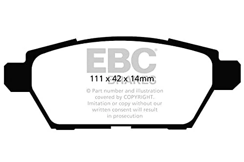 EBC Brakes DP1766 Blackstuff Brake Pads
