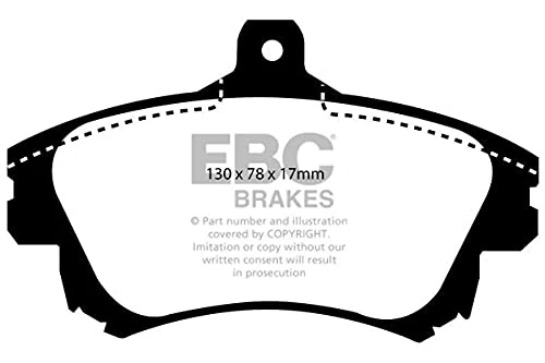EBC Brakes DP41139R Yellow stuff Brake Pads