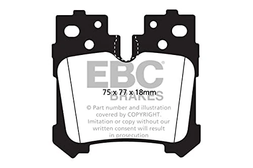 EBC Brakes DP1812 Blackstuff Brake Pads
