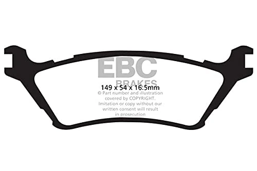 EBC Brakes DP1891 Blackstuff Brake Pads