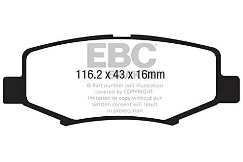 EBC Brakes DP41799R Yellowstuff Brake Pads