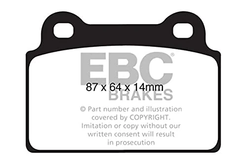 EBC Brakes DP41985R Yellow stuff Brake Pads