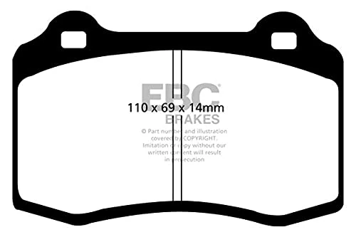 EBC Brakes DP51140NDX Blue stuff NDX Brake Pads