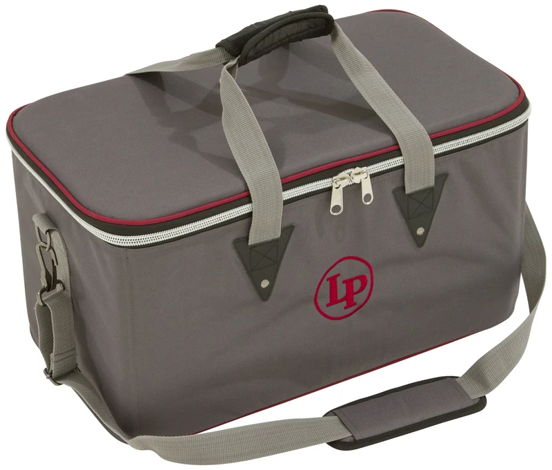 LP Latin Percussion Bongo Tasche Ultra-Tek Touring, schwere Polsterung, Schultergurt, Innentaschen, LP533-UT