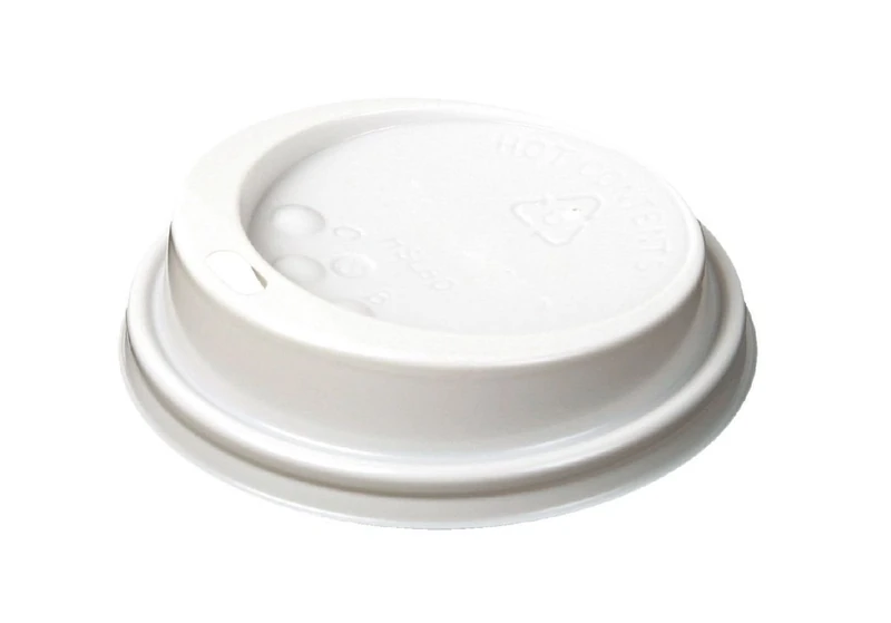 Huhtamaki HSL90TB-AU Hot Cup Lid to fit 12/16 oz., White (Pack of 1000)