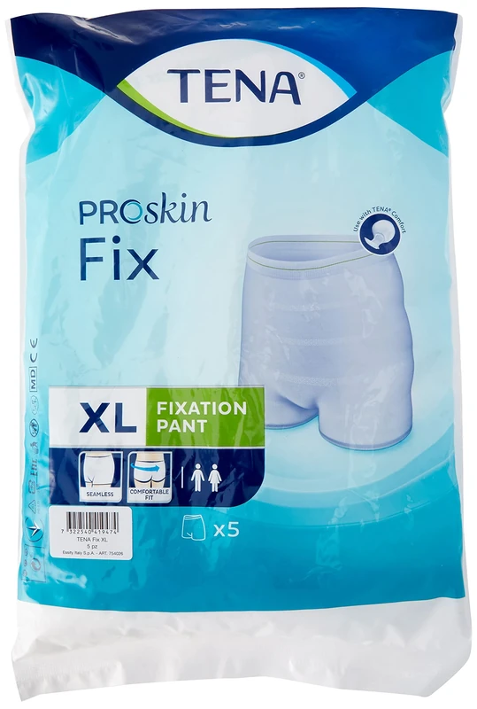 TENA Fix Reusable Stretch Pants - Extra Large - Pack of 5