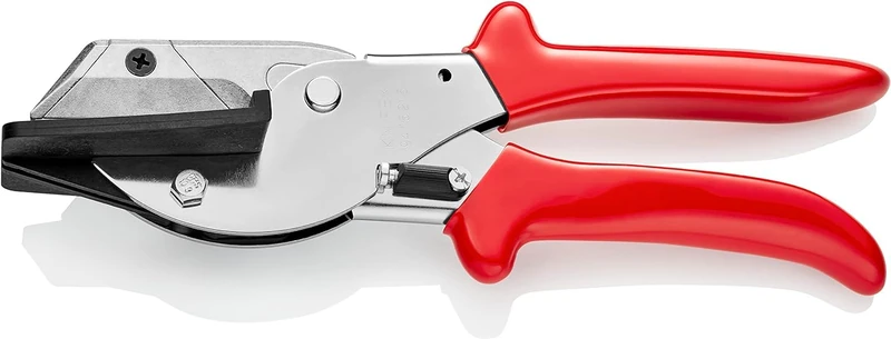 KNIPEX Cutter for Ribbon Cable Chrome-Plated with Plastic Handles 215 mm, 94 15 215 EAN