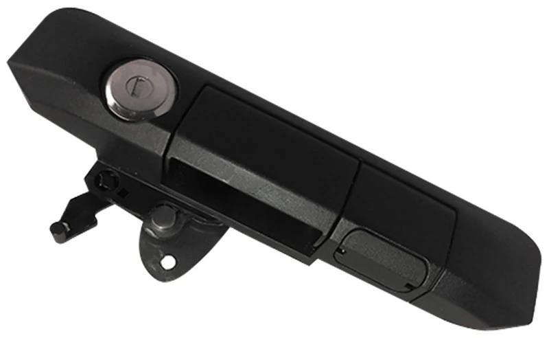 Pop & Lock PL5400 05-15 Toyota Tacoma Bolt Codeable Manual Tailgate Lock-Full Handle Replacement, Black