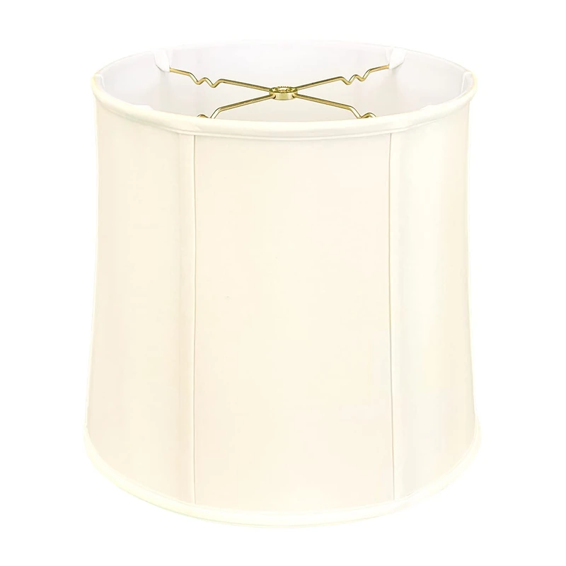 Royal Designs Basic Drum Lamp Shade, Eggshell, 15 x 16 (BS-719-16EG) - Image 1