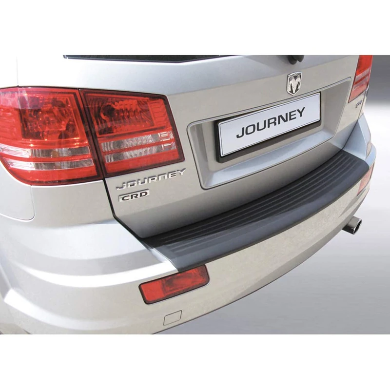 RGM ABS Rear bumper protector compatible with Dodge Journey 2011- / Fiat Freemont 2011- Black - Image 1