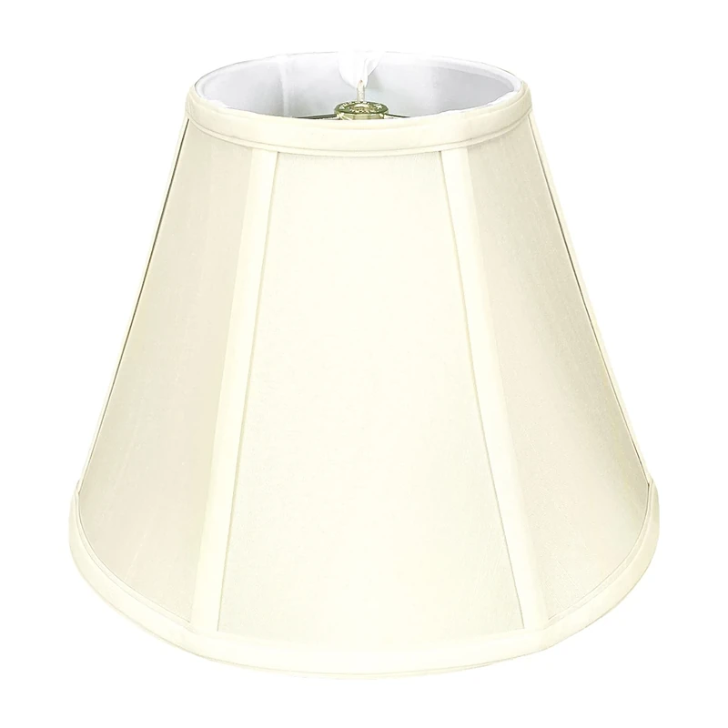 Royal Designs Deep Empire Lamp Shade, Eggshell, 8 x 14 x 11