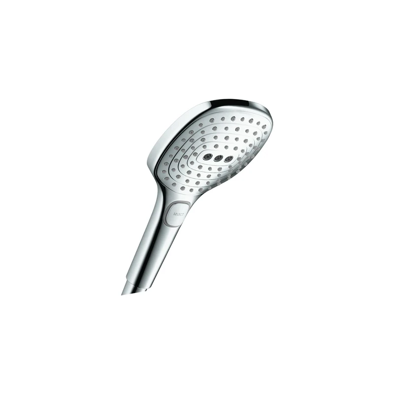 Hansgrohe 4528000 Raindance Select E120 Low Flow GPM Hand Shower, Chrome, 2.0 gallons per Minute
