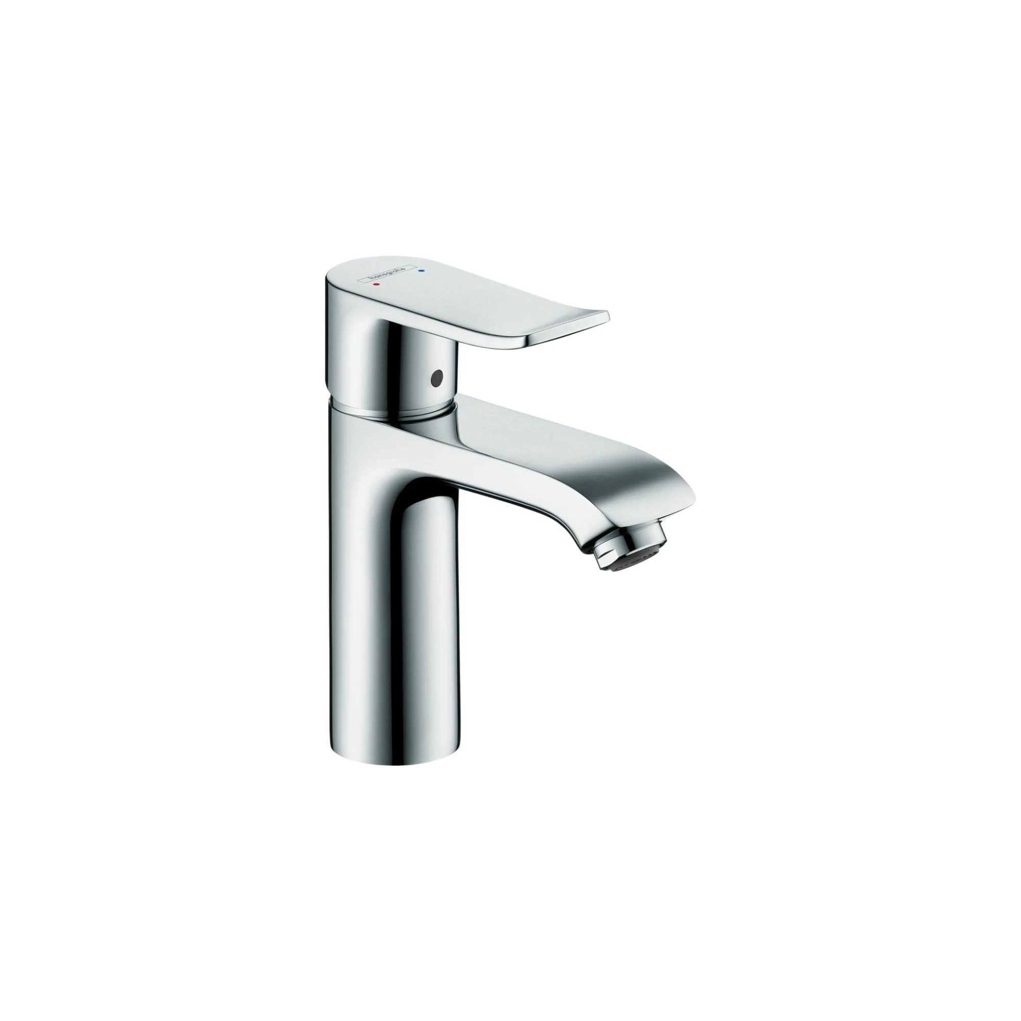 Hansgrohe 31204001 Metris 110 Single Hole Low Flow Faucet Without Pop-Up, Chrome by Hansgrohe