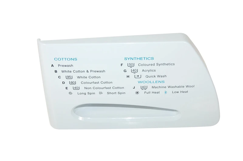 Hotpoint Washing Machine Handle Drawer White. Genuine Part Number C00200469