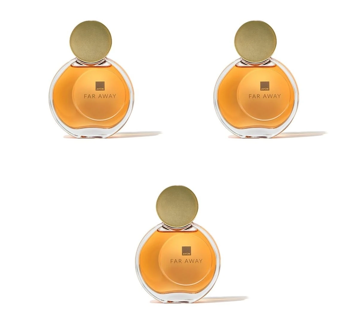 Avon Far Away Eau de Parfum 50ml - Pack of 3