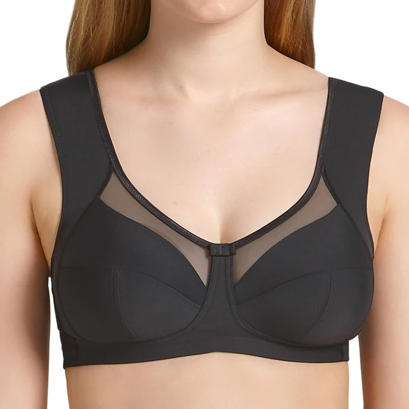 Anita Comfort Women's Comfort Relief Clara Bra, Black (black 001), 100C EU, 44C UK