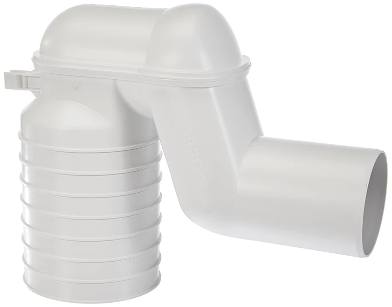 Geberit – Set of Drain Elbow in P Geberit for Toilet Floor: Alpine White (131.081.11.1)