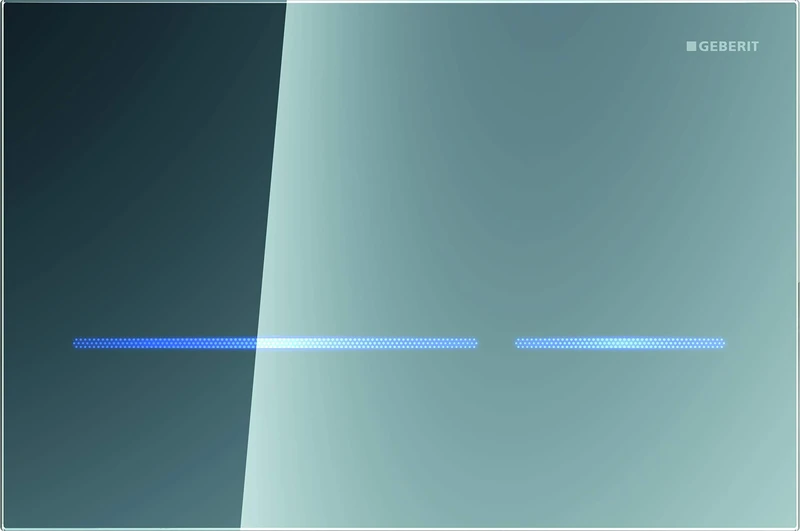 Geberit Sigma 80 242618SM1 Actuator Plate Replacement Part Mirror Glass for 2 Flushes