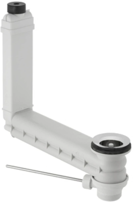 Geberit Clou 152.018.00.1 Drain and Overflow Pipe Fitting with Lever Actuator for Pop-Up Drain Fitting
