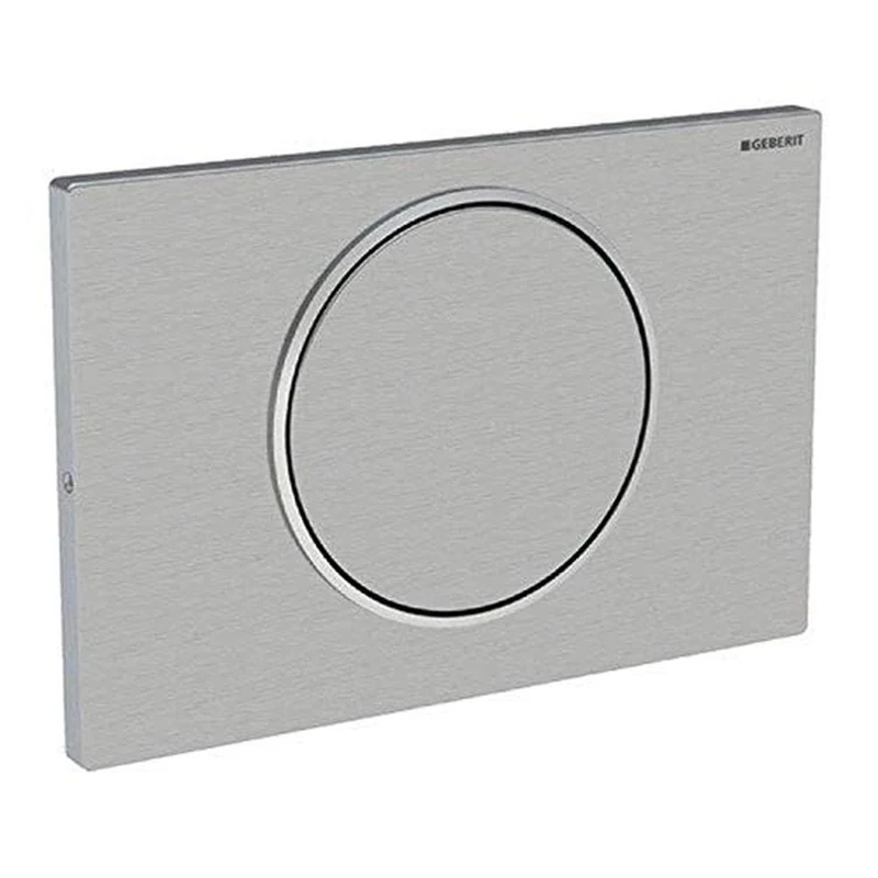 Geberit 115.787.SN.5 SIGMA10 Push Button - Brushed/Polished Steel