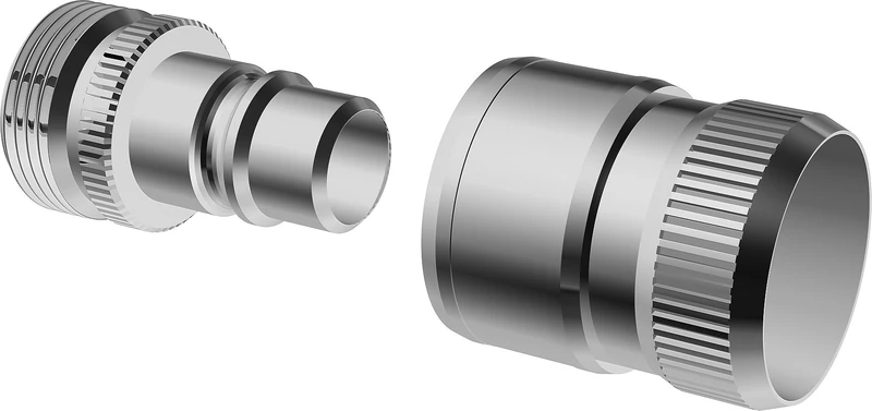 Hansa Shower Hose Connector Coupling 04050200 0405 – Chrome Finish