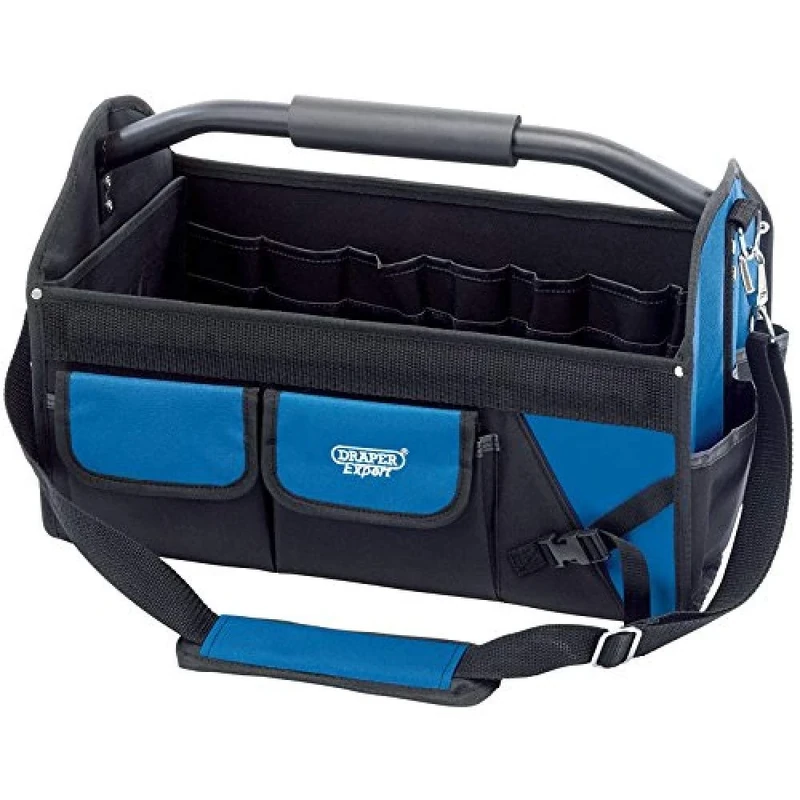 Draper 31595 Heavy Duty Folding Tote Hand & Power Tool Bag, 600mm