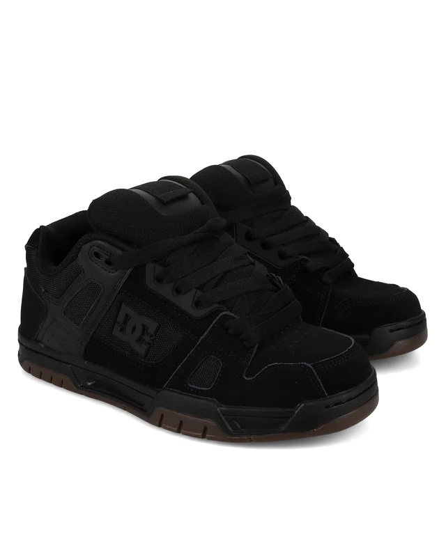 Dc Shoes Men's STAG Shoe, Black/Gum, 5 UK