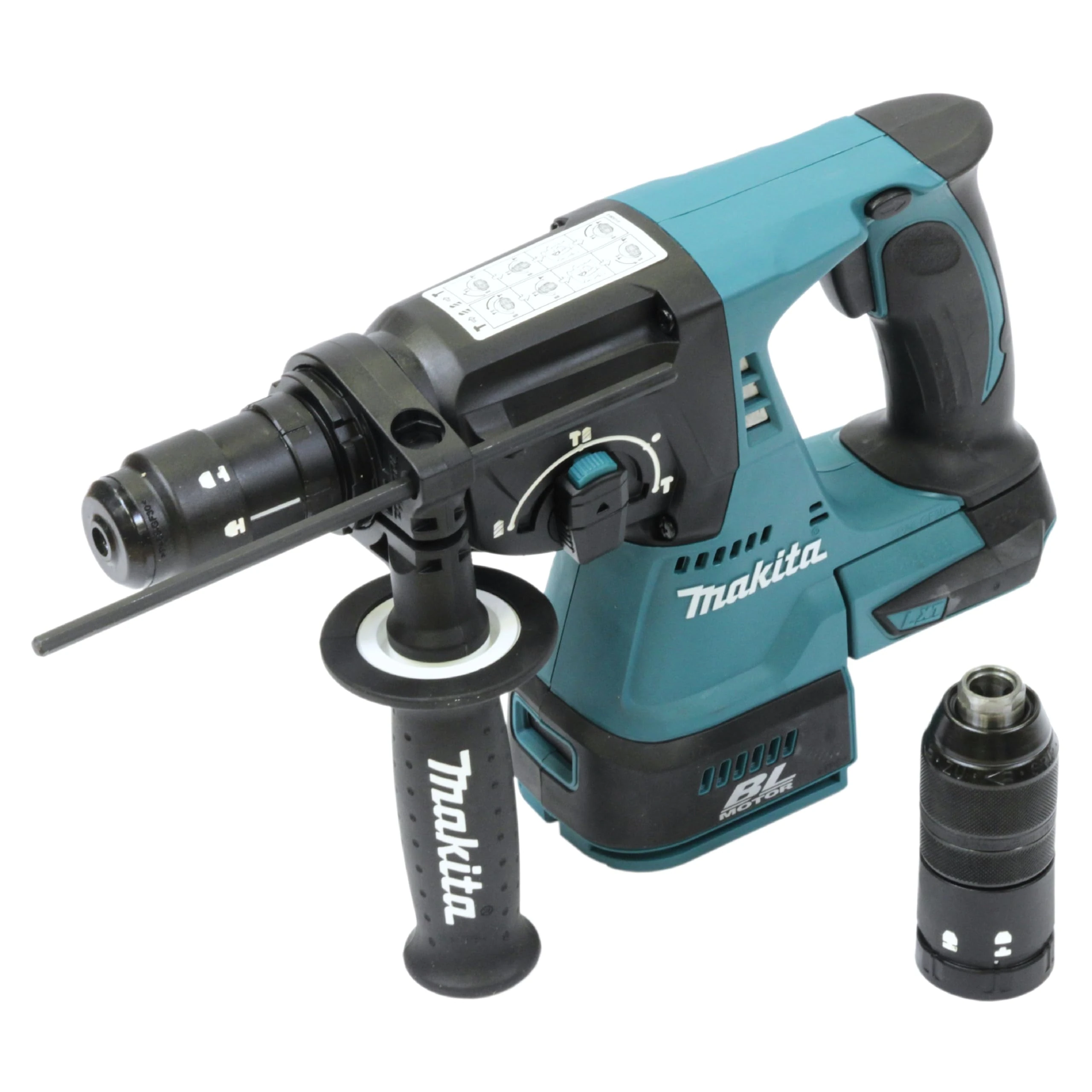 Makita DHR243Z 18V Li-ion LXT 24mm SDS-Plus Rotary Hammer - Batteries and Charger Not Included