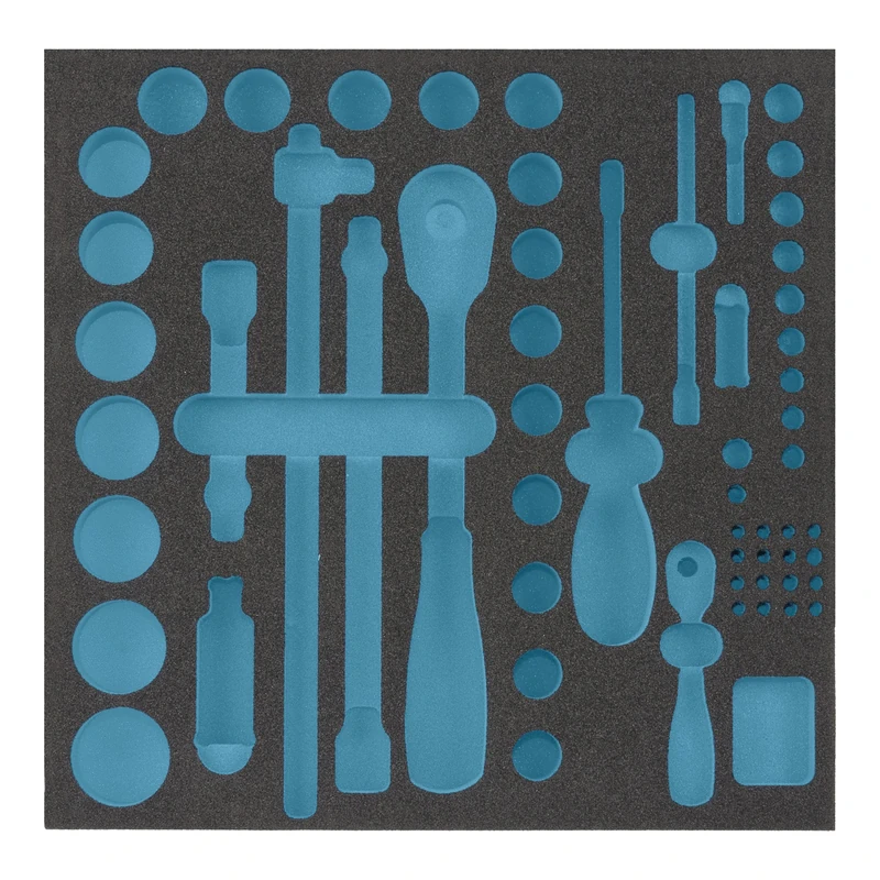 HAZET 163-224L 2-Component Soft Foam Insert - Multi-Colour