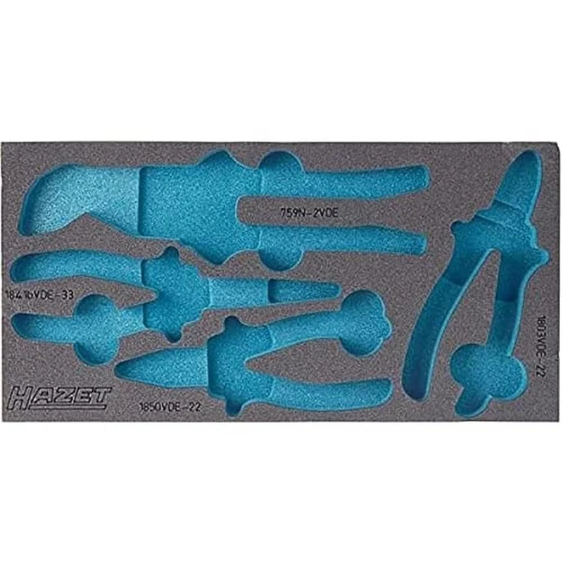 HAZET 163-226L 2-Component Soft Foam Insert - Multi-Colour