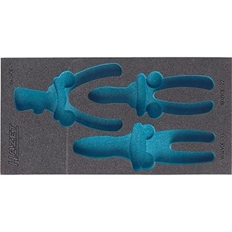 HAZET 163-227L 2-Component Soft Foam Insert - Multi-Colour