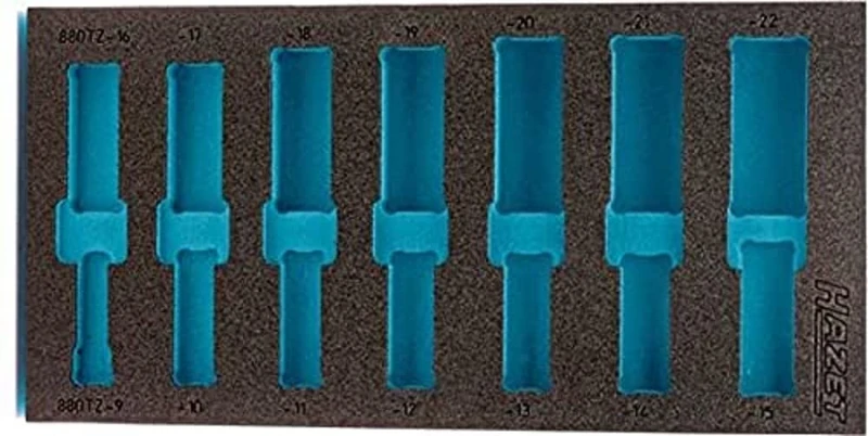 HAZET 163-259L 2-Component Soft Foam Insert - Multi-Colour