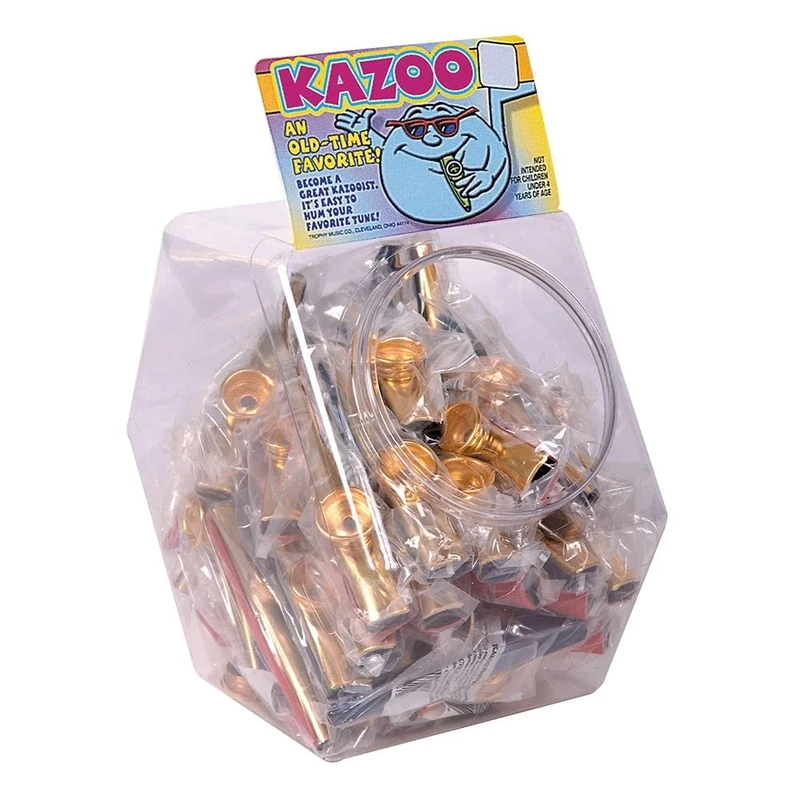 Trophy Metal Kazoo Display ~ Box of 40