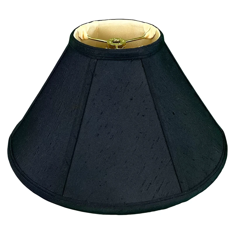 Royal Designs Empire Lamp Shade, Black, 4.5 x 12 x 7.5