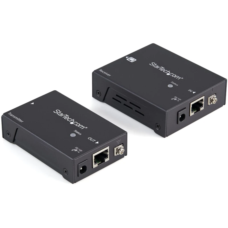 StarTech.com ST121HDBTPW 330 ft (100 m) HDMI Over Cat6 Extender, HDMI Over CAT5, HDBaseT Extender, 4K30, HDMI Video Extender - Image 1