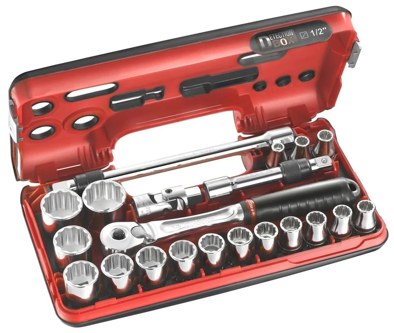 Facom SL.DBOX501 Series SL.DBOX 1/2" Metric 12-Point Detection Box