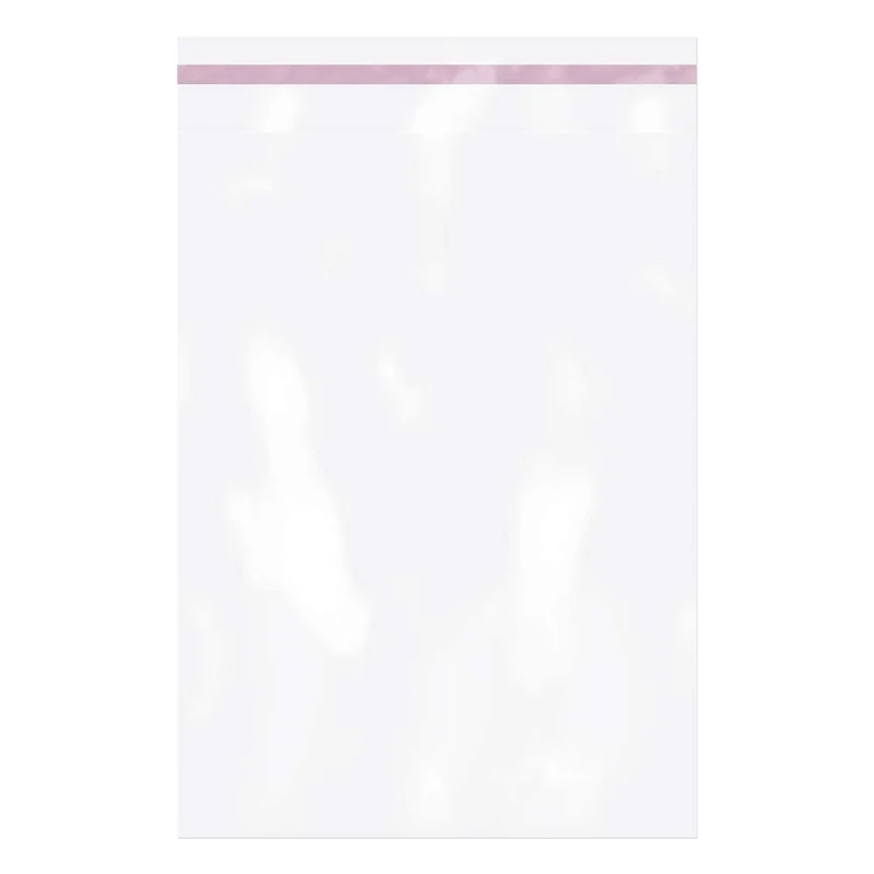 Blake Purely Packaging C4+ 320 x 240 mm Polypost Polythene Mailing Bag Envelopes Peel & Seal (PE40/C) Clear - Pack of 1000