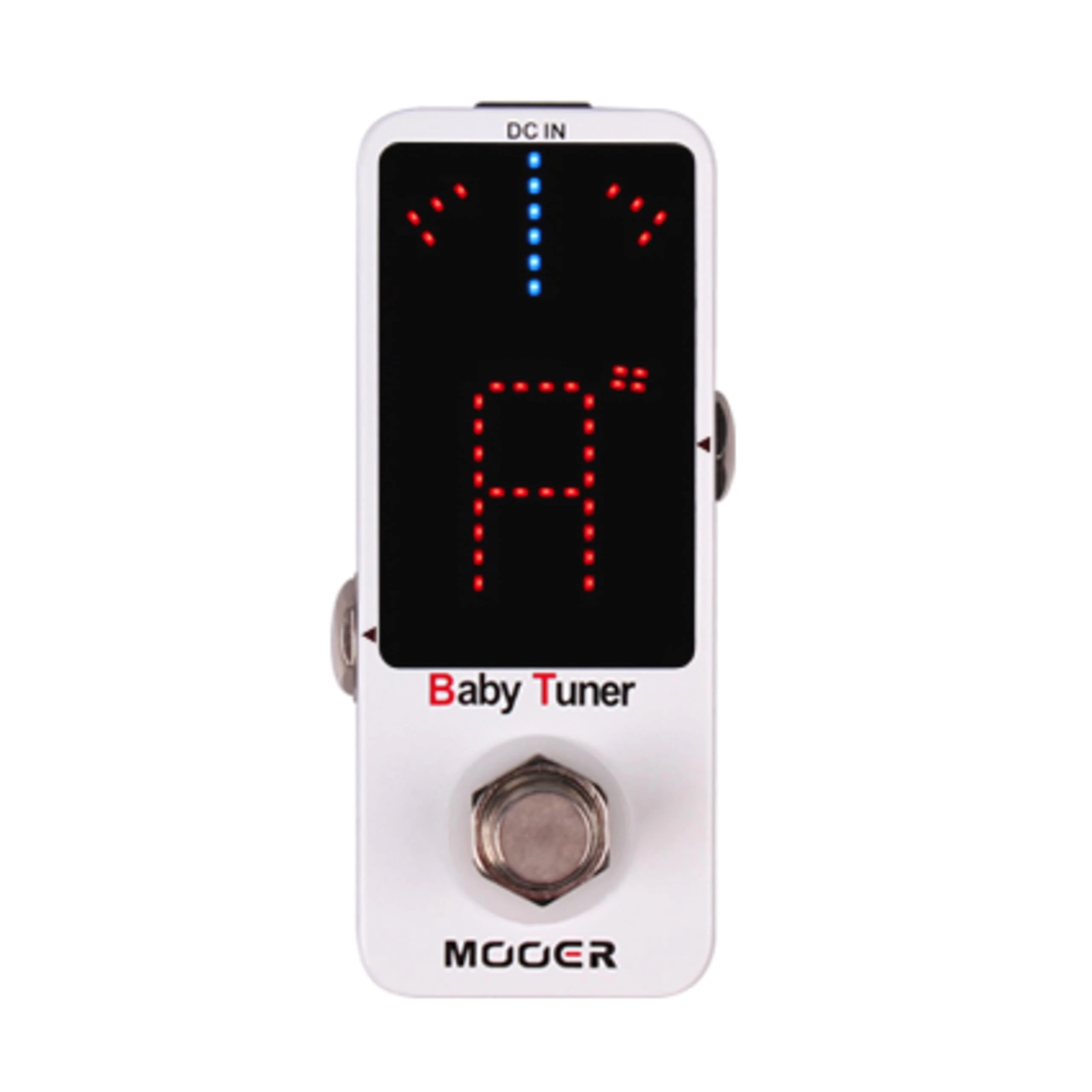 Mooer Baby Tuner Guitar Pedal, White