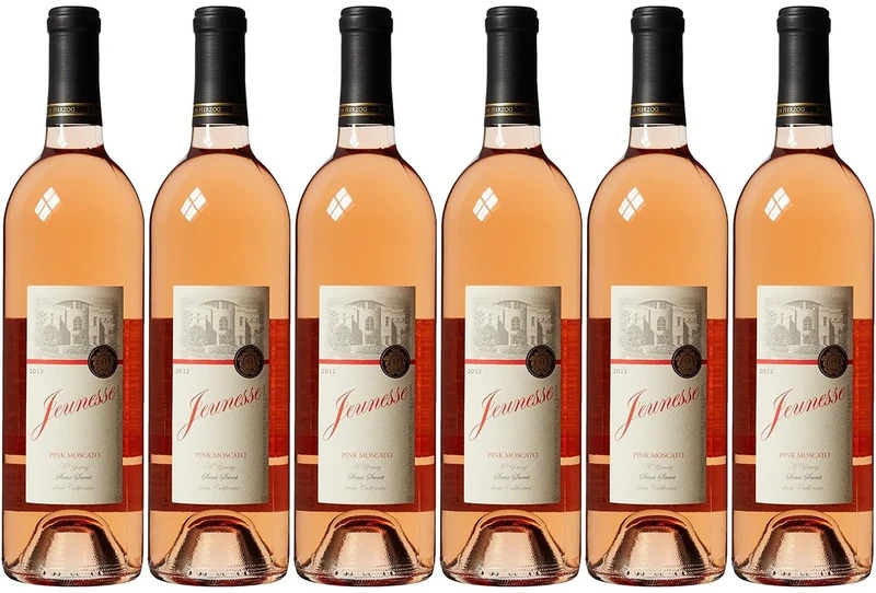 Jeunesse Pink Moscato Wine 75 cl Kosher (Case of 6)