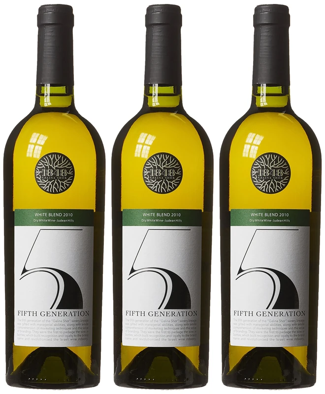 1848 Galina Shor 5th Generation White Wine NV 75 cl Kosher (Case of 3)