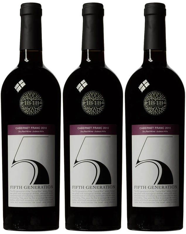 1848 Galina Shor 5th Generation Cabernet Franc NV 75 cl Kosher (Case of 3)