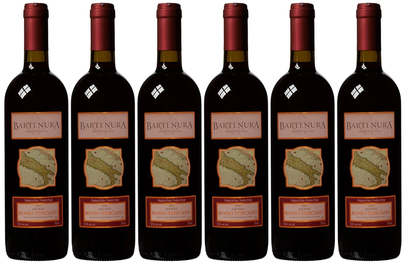 Bartenura Rosso Toscano Red Wine Italy NV 75 cl Kosher (Case of 6)