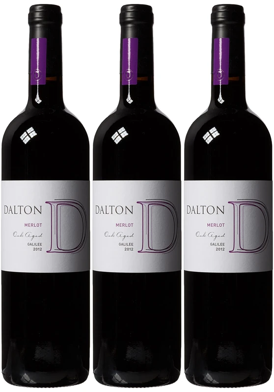 Dalton Merlot Wine NV 75 cl Kosher (Case of 3)