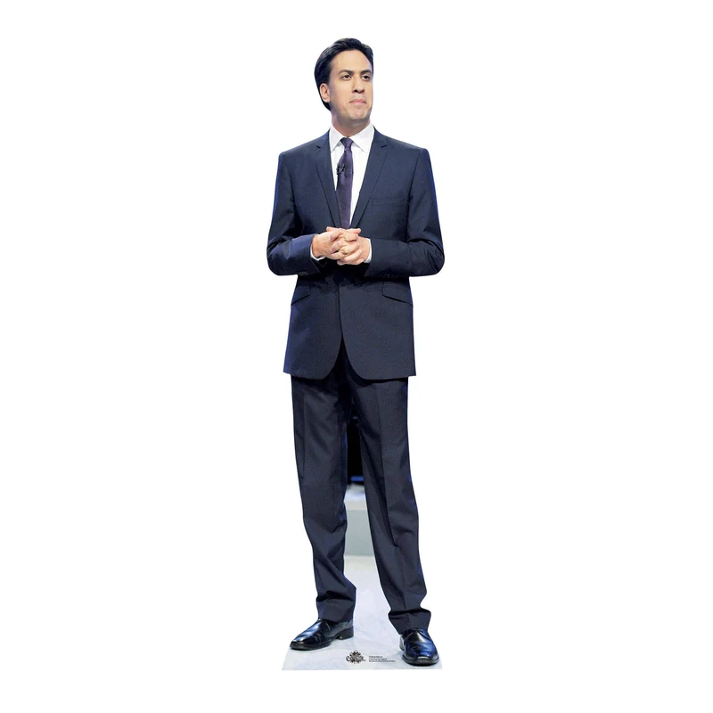 Ed Miliband Labour Lifesize Cardboard Cutout 180cm Tall - Image 1