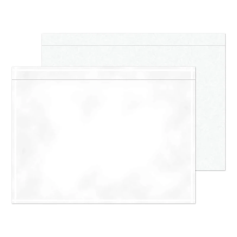 Blake Purely Packaging C6 168 x 126 mm Plain Documents Enclosed Wallet Envelopes Peel and Seal (PDE20) Clear - Pack of 1000