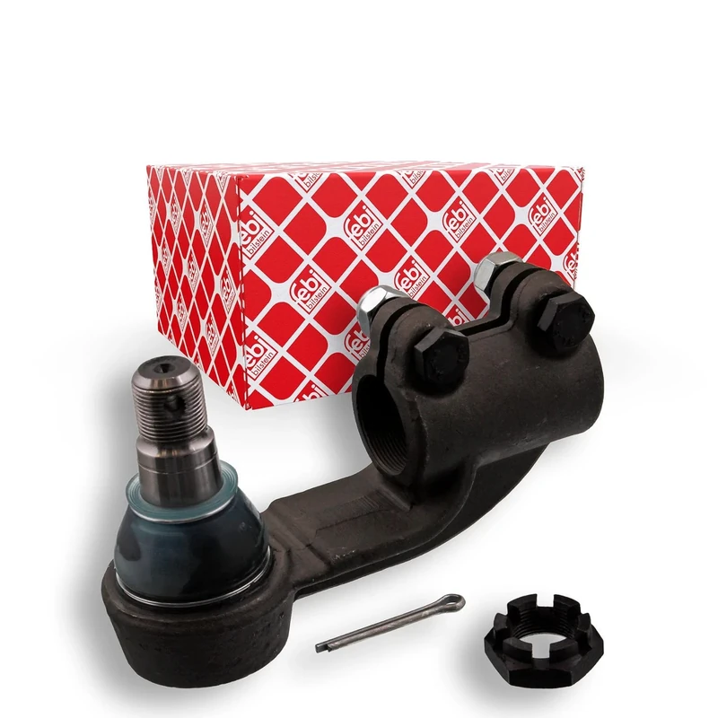 febi bilstein 35222 Tie Rod End with castle nut and cotter pin, pack of one
