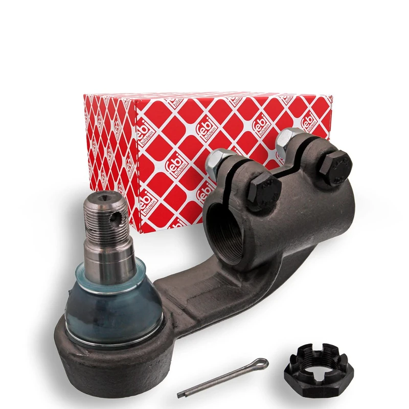 febi bilstein 35295 Tie Rod End with castle nut and cotter pin, pack of one