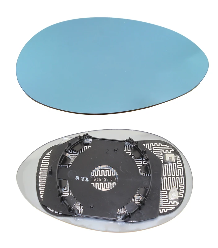 TarosTrade 57-0644-L-45658 Mirror Glass Heated Blue